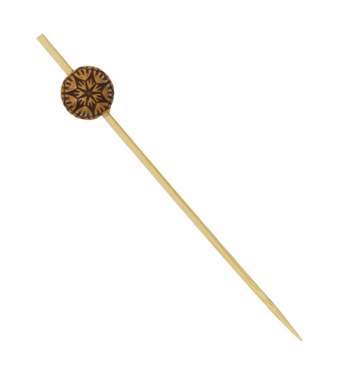 Pique en Bambou Ethnique 9cm (200 Unités) Pique en Bambou Ethnique 9cm (200 Unités)