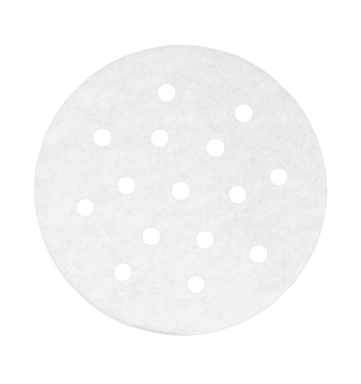 Vetvrij papier voor Bambu stomer wit Ø15 cm (2000 stuks) Vetvrij papier voor Bambu stomer wit Ø15 cm (2000 stuks)
