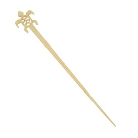 Agitateur à Boissons Turtle en Bambou 12cm (600 Utés)