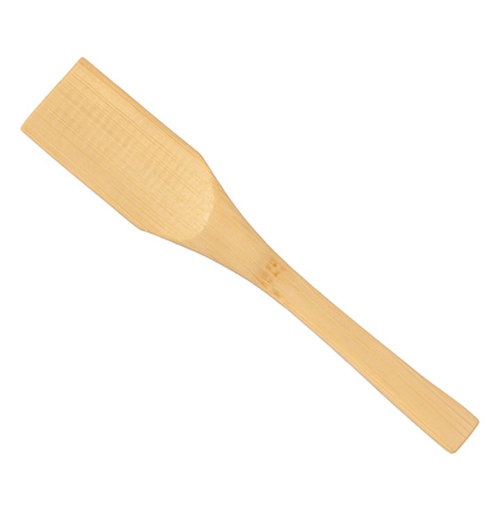 Cuillère en Bambou pour Glace 9cm (100 Utés) Cuillère en Bambou pour Glace 9cm (100 Utés)