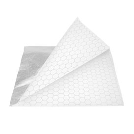 Sachet Ingraissable Ouverture Latérale Argent 16x16cm (500  Uds)