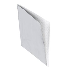 Sachet Ingraissable Ouverture Latérale Argent 16x16cm (4000  Uds)