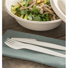 Kit Couverts Carton Kraft Fourchette et Couteau (300 Utés)