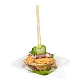 Brochette Double en Bambou de Service 15 cm (100 Utés)