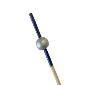Bamboe Spies Blauw/Zilver 10cm (1.200 stuks)