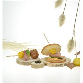 Brochette en Bambou Diamant 9cm (100 Utés)