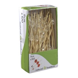 Bamboe Spies Diamant 9cm (1.200 stuks)
