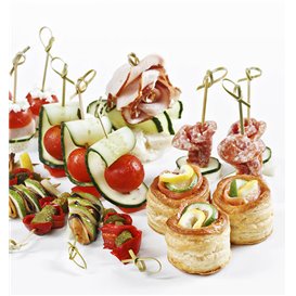 Natuurlijke Bamboe Knoopprikker 15cm (10.000 stuks)