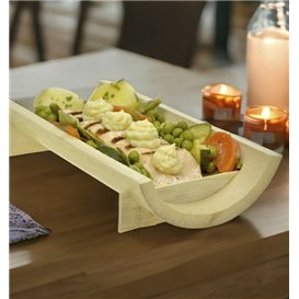 Bamboe Dienblad 20x10,5x4,5cm (2 stuks)