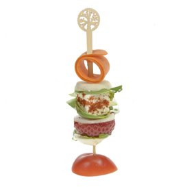 Brochette à Arbre de Vie en Bambou 12cm (600 Utés)