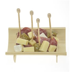 Brochette en Bambou Perle 7cm (1.200 Utés)