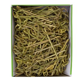 Pique en Bambou "Boucle" Naturelle 10cm (250 Unités)