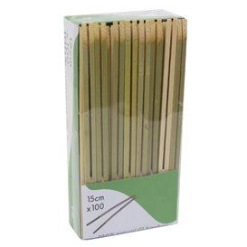 Pince en Bambou de Service 15cm (100 Utés)