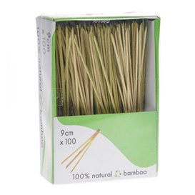 Brochette en Bambou « Trident » 9cm (100 Utés)