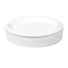 Plateau en Canne à Sucre Blanc 32x25,5cm (500 Utés)