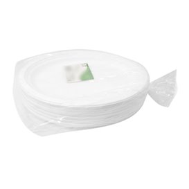 Plateau en Canne à Sucre Blanc 32x25,5cm (500 Utés)