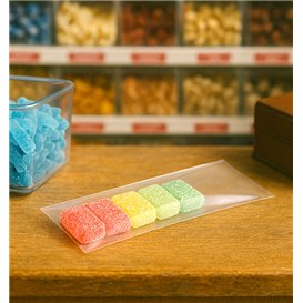 Sac Polyéthylène Sans fermeture 7,5x20cm G100 (1000Utés)