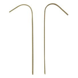 Brochette Courbe en Bambou 9 cm (100 Utés)