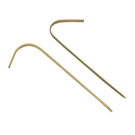 Bamboe Gebogen Spies 9 cm (1.200Units)