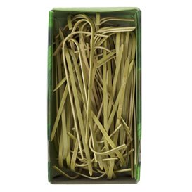 Brochette Courbe en Bambou 9 cm (100 Utés)