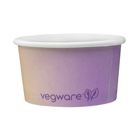 Bocal en carton à glace 4Oz/114ml (50 Utés)