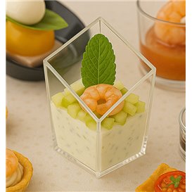 Verre à Dégustation Diamant PS Transparent 60ml (20 Utés)