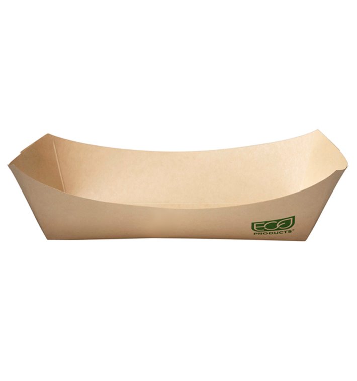 Barquette Carton Kraft 350ml 10,6x7,3x4,5 cm (125 Utés) Barquette Carton Kraft 350ml 10,6x7,3x4,5 cm (125 Utés)