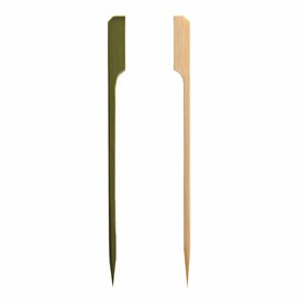 Pics en bambou "Golf" Naturelle 18cm (10.000 Utés)