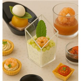 Verre à Dégustation Diamant PS Transparent 48ml (20 Utés)