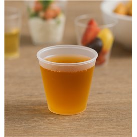 Herbruikbaar PP Transparant Proefglas 25ml (100 stuks)