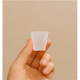 Verre à Shot PP Transparent Réutilisable 25ml  (100 Utés)