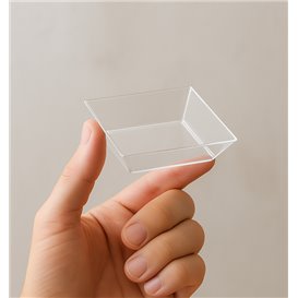PS Transparant Amuse Bordje 35ml (25 stuks) 