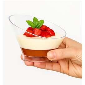 Verrine Ronde Biseauté PS 195ml (10 Utés)