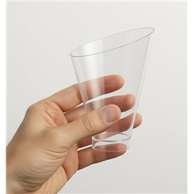 Mini Glaasjes Plastic PS Transparant 195ml (100 Stuks) 