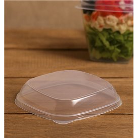 Couvercle pour Bol de Dégustation PS Transparent 7,5x7,5cm (2.000 Utés)