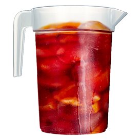 Carafe en Plastique PP Transparent 1.000ml (120 Utés)