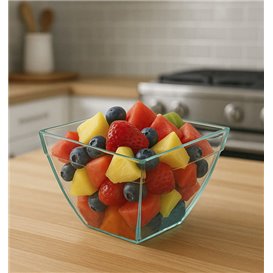 Mini Bol de Dégustation PS Transparent “Water Green” 580ml (100 Utés)