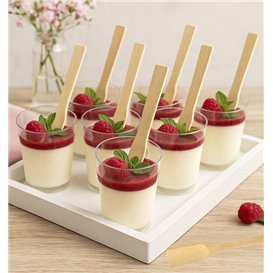 Cuillère en Bambou pour Glace 9cm (100 Utés)