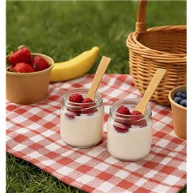 Cuillère en Bambou pour Glace 9cm (100 Utés)