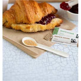 Petite Cuillère à Café en Papier Blanc 11,5cm (50 Utés)