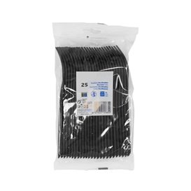 Fourchette Réutilisable PP Noire 17,5cm (1.000 Utés)