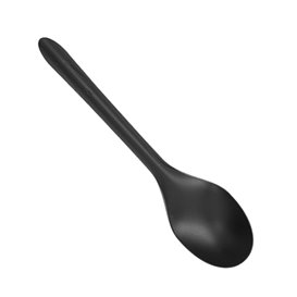Herbruikbare Lepel in PP Zwart 15cm (50 Stuks)