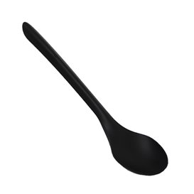 Petite Cuillère Réutilisable PP Noire 12,4cm (1.000 Utés)