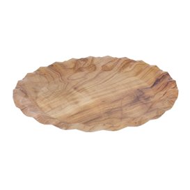 Assiette en Carton Kraft “Flower” Ø18cm 225g/m² (700 Utés)