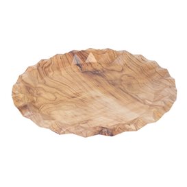 Assiette en Carton Kraft “Flower” Ø23cm 245g/m² (50 Utés)