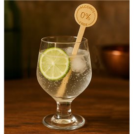 Agitateur à Boissons en Bambou 0% Alcool 14cm (600 Utés)