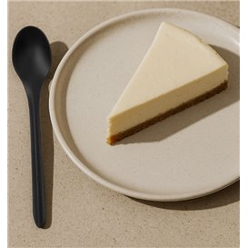 Herbruikbare Koffielepel in PP Zwart 12,4cm (50 Stuks)