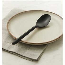 Herbruikbare Lepel in PP Zwart 15cm (50 Stuks)