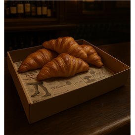 Graspapier inpakvellen "Times" kraft 31x38cm (4.000 stuks)