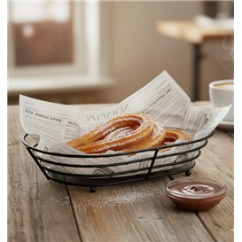 Graspapier inpakvellen "Times" 31x31cm (1.000 stuks) 